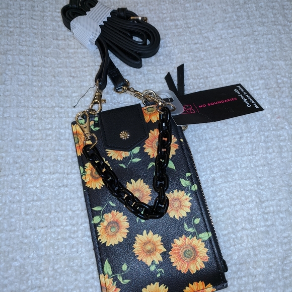 NWT! 🌻 Sunflower Crossbody Bag w/ Touchscreen - Picture 3 of 12